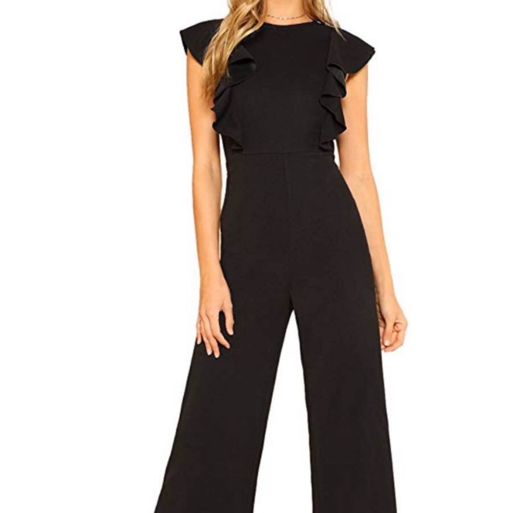 Black jumpsuit